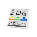 Factory Thermohygrometer: Electronic Thermometer & Humidity Meter - Ultra-Thin Square Design